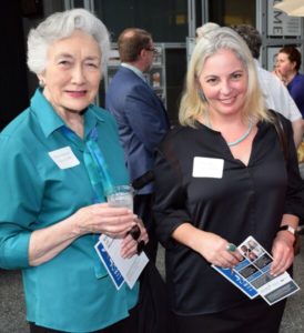 Karen Schatzel and Executive Director of the Westchester Community Foundation, Laura Rossi